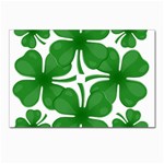 4 leaf clover Postcard 4  x 6 