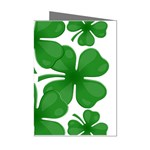 4 leaf clover Mini Greeting Cards (Pkg of 8)