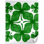 4 leaf clover Canvas 18  x 24 