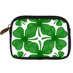 4 leaf clover Digital Camera Leather Case