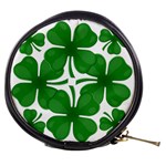 4 leaf clover Mini Makeup Bag