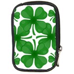 4 leaf clover Compact Camera Leather Case