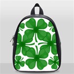 4 leaf clover School Bag (Small)