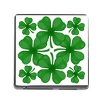 4 leaf clover Memory Card Reader (Square)