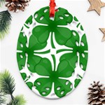 4 leaf clover Ornament (Oval Filigree)