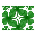 4 leaf clover Double Sided Flano Blanket (Mini)