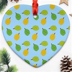 blue durians Ornament (Heart)