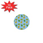 blue durians 1  Mini Button (10 pack) 