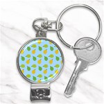 blue durians Nail Clippers Key Chain