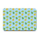 blue durians Small Doormat