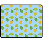 blue durians Fleece Blanket (Medium)