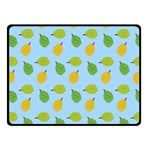 blue durians Fleece Blanket (Small)