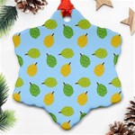 blue durians Snowflake Ornament (Two Sides)