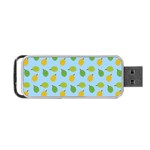 blue durians Portable USB Flash (One Side)