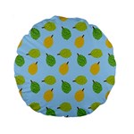 blue durians Standard 15  Premium Round Cushion 