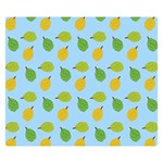 blue durians Double Sided Flano Blanket (Small)