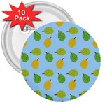 blue durians 3  Button (10 pack)