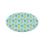 blue durians Sticker Oval (10 pack)