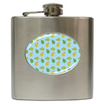 blue durians Hip Flask (6 oz)