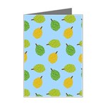 blue durians Mini Greeting Card