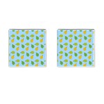 blue durians Cufflinks (Square)