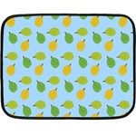 blue durians Fleece Blanket (Mini)