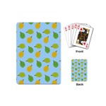 blue durians Playing Cards (Mini)