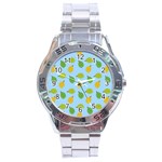 blue durians Stainless Steel Analogue Watch