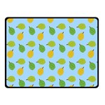 blue durians Double Sided Fleece Blanket (Small)