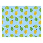 blue durians Double Sided Flano Blanket (Large)