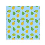 blue durians Small Satin Scarf (Square)