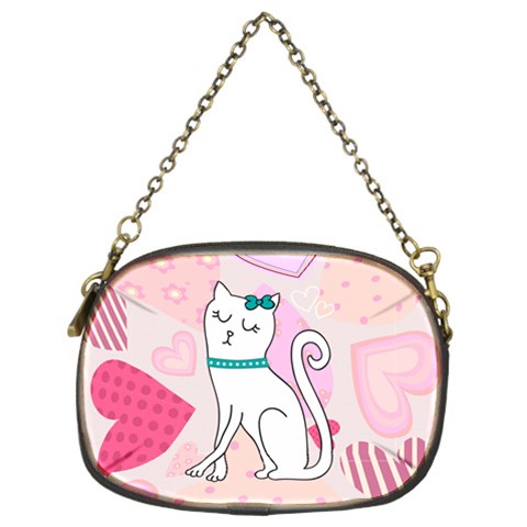 Cute Cat Character Chain Purses (Two Sides)  from ArtsNow.com Front