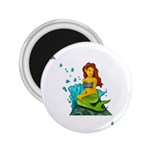 Emoji Mermaid 2.25  Magnet