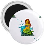 Emoji Mermaid 3  Magnet