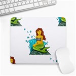 Emoji Mermaid Large Mousepad