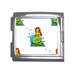 Emoji Mermaid Mega Link Italian Charm (18mm)