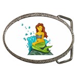 Emoji Mermaid Belt Buckle