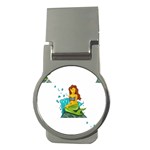 Emoji Mermaid Money Clip (Round)