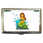 Emoji Mermaid Cigarette Money Case