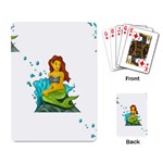 Emoji Mermaid Playing Cards Single Design