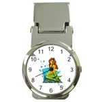 Emoji Mermaid Money Clip Watch