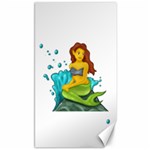 Emoji Mermaid Canvas 40  x 72 