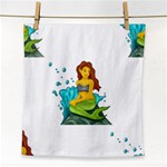 Emoji Mermaid Face Towel