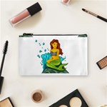 Emoji Mermaid Cosmetic Bag (Small)