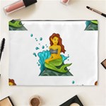 Emoji Mermaid Cosmetic Bag (XL)