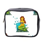 Emoji Mermaid Mini Toiletries Bag (Two Sides)