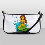 Emoji Mermaid Shoulder Clutch Bag