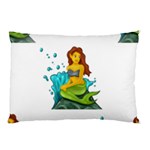 Emoji Mermaid Pillow Case (Two Sides)