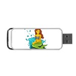 Emoji Mermaid Portable USB Flash (One Side)