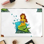 Emoji Mermaid Cosmetic Bag (XXL)